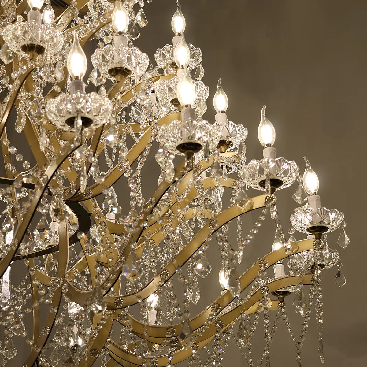 19th century rococo chandelier