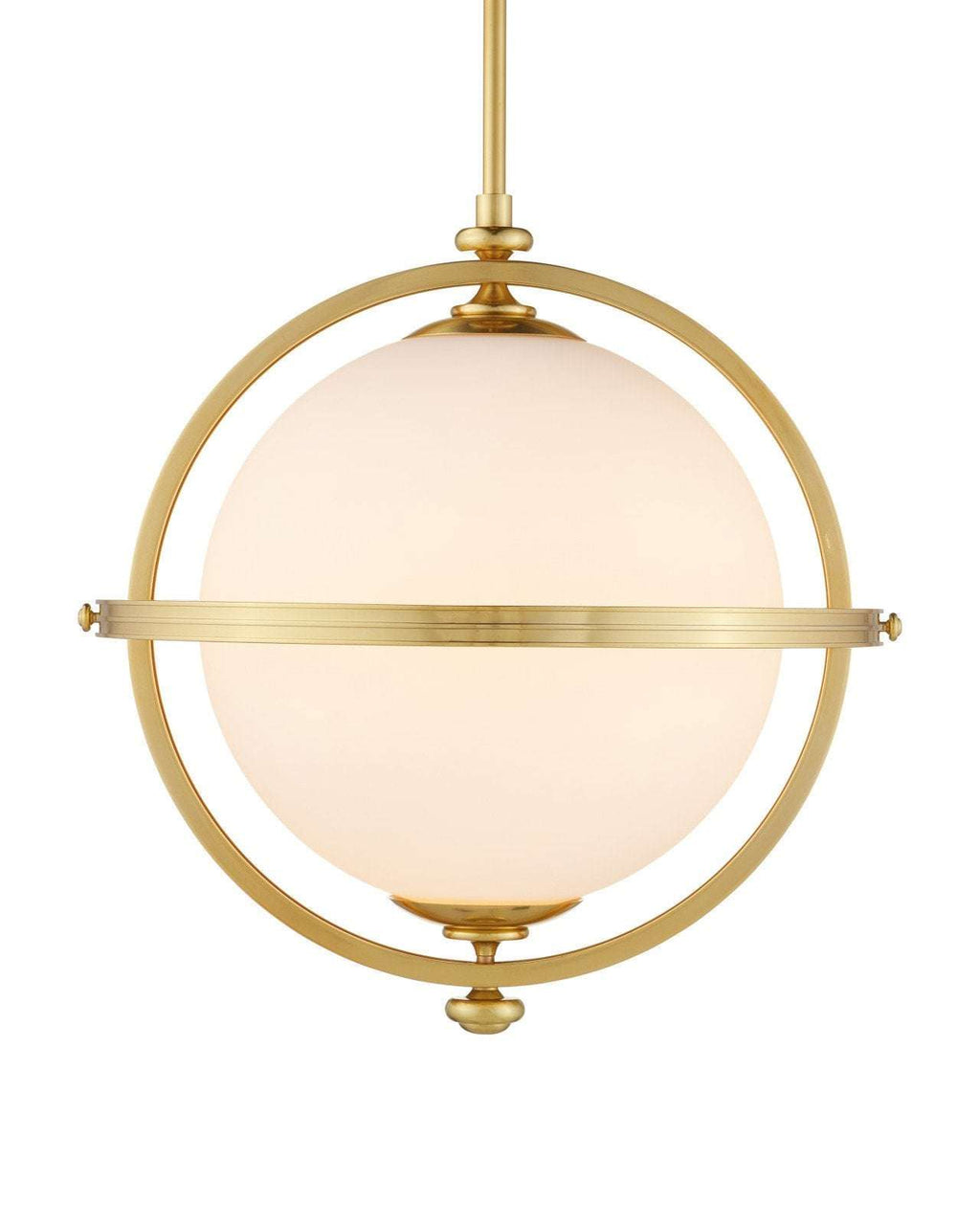 modern ring globe pendant