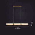 Alabaster Cylindrical Chandelier - View 5