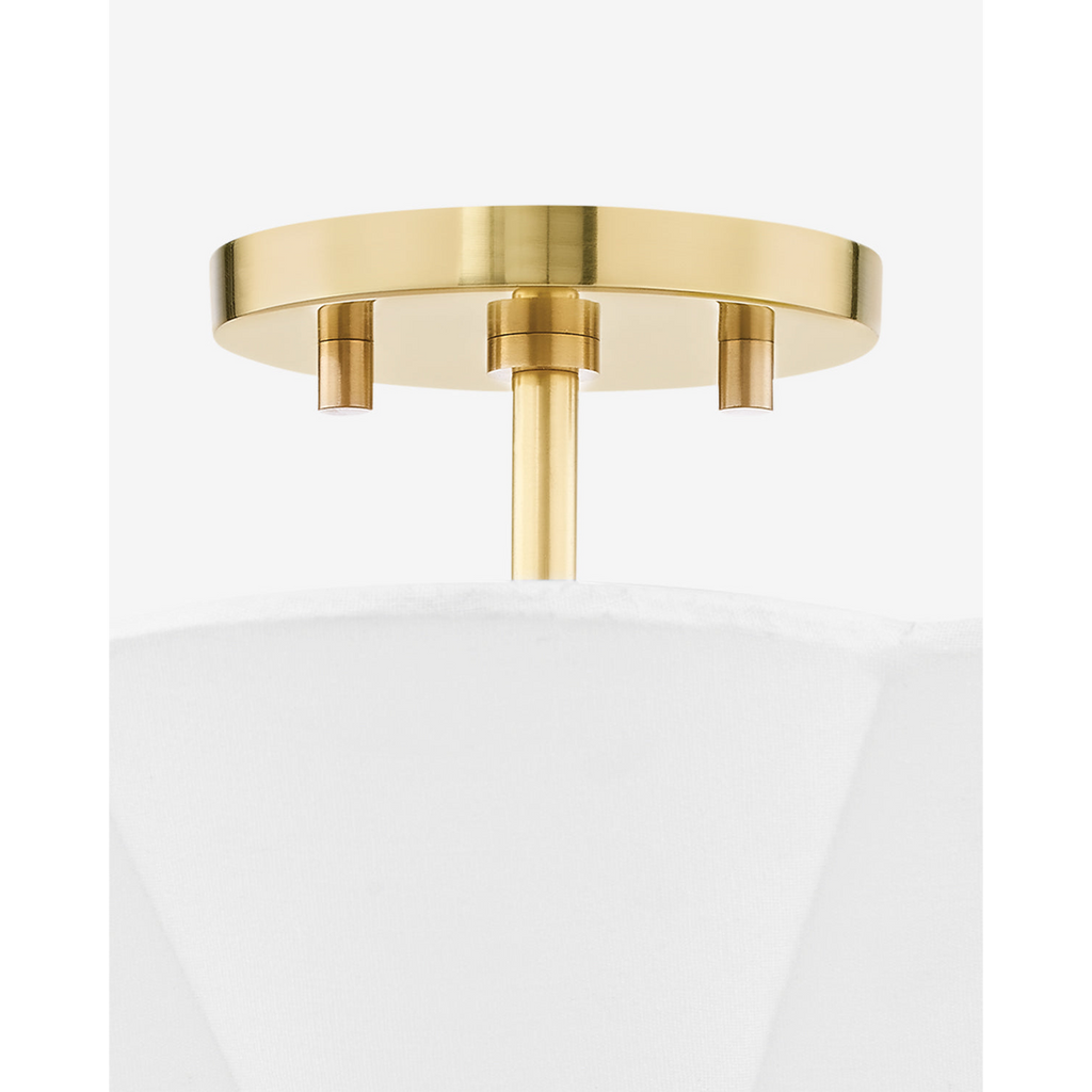 Alana Semi Flush Ceiling Light | Elegant Close-to-Ceiling Fixture for any Space