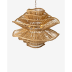 Alondra Chandelier Rattan Light
