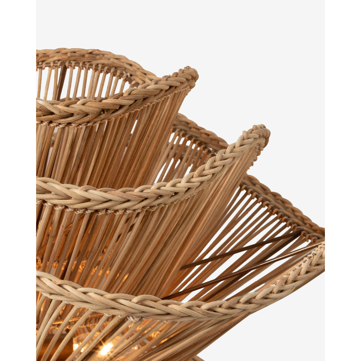 Alondra Chandelier Rattan Light