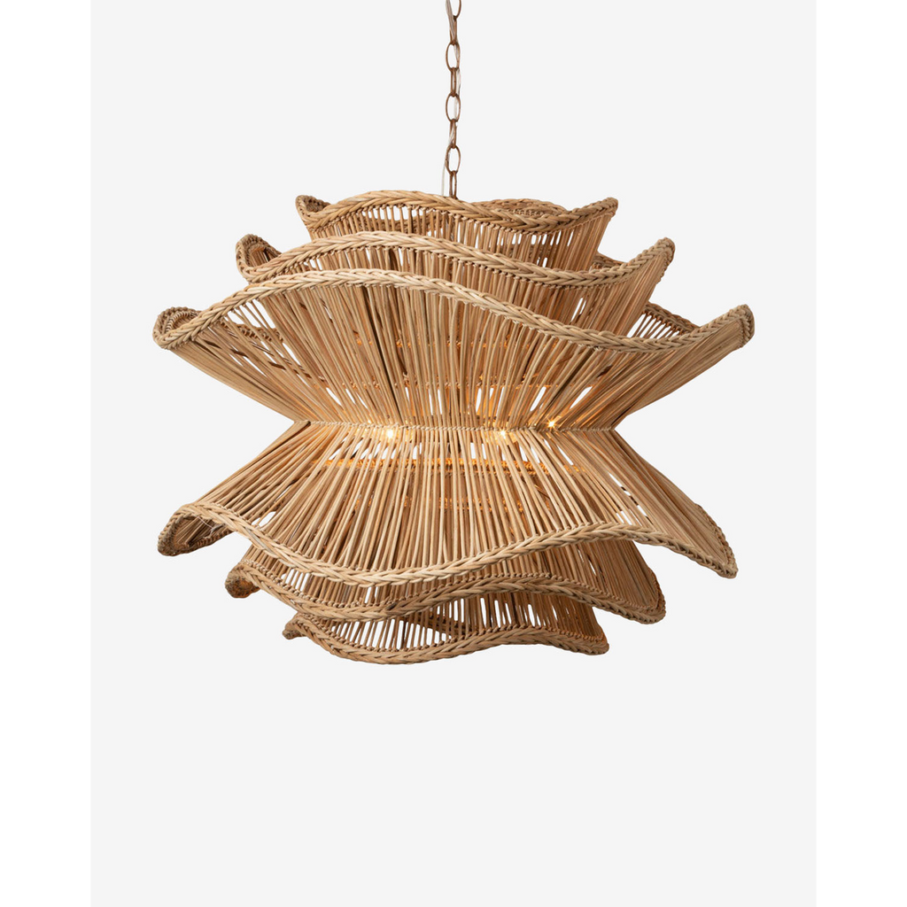 Alondra Chandelier Rattan Light