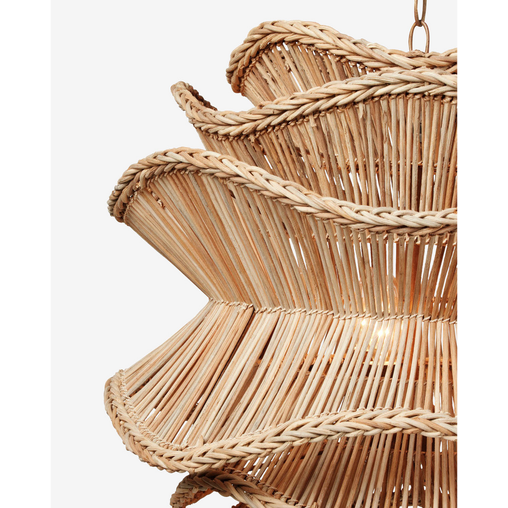 Alondra Chandelier Rattan Light