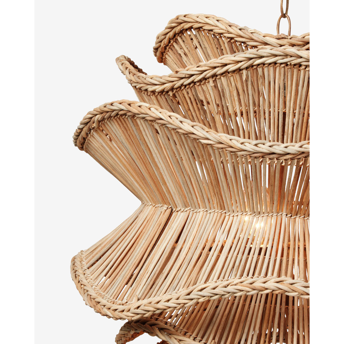 Alondra Chandelier Rattan Light