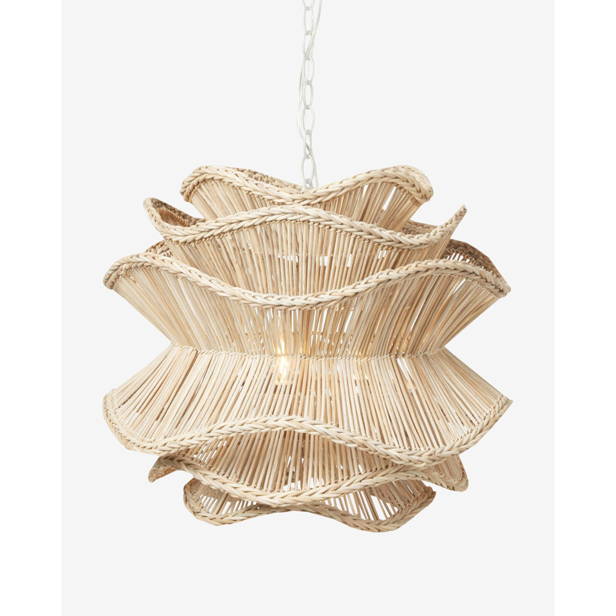Alondra Chandelier Rattan Light