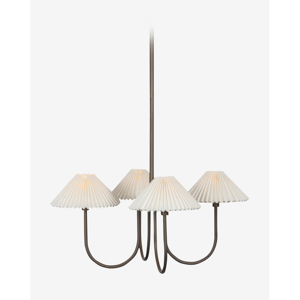 Ashby Chandelier — English Countryside Ceiling Light with Warm Settled Glow