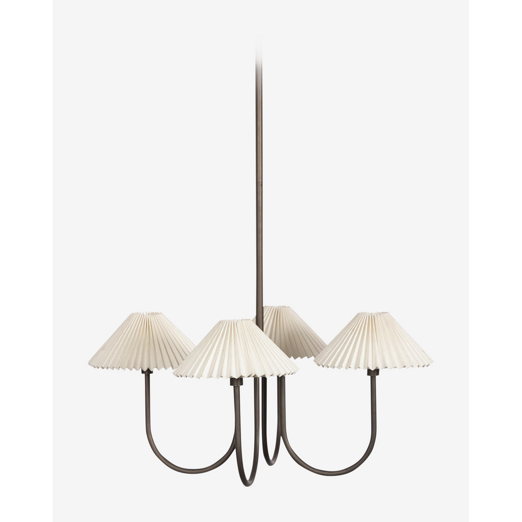 Ashby Chandelier — English Countryside Ceiling Light with Warm Settled Glow