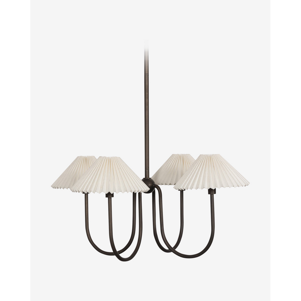 Ashby Chandelier — English Countryside Ceiling Light with Warm Settled Glow