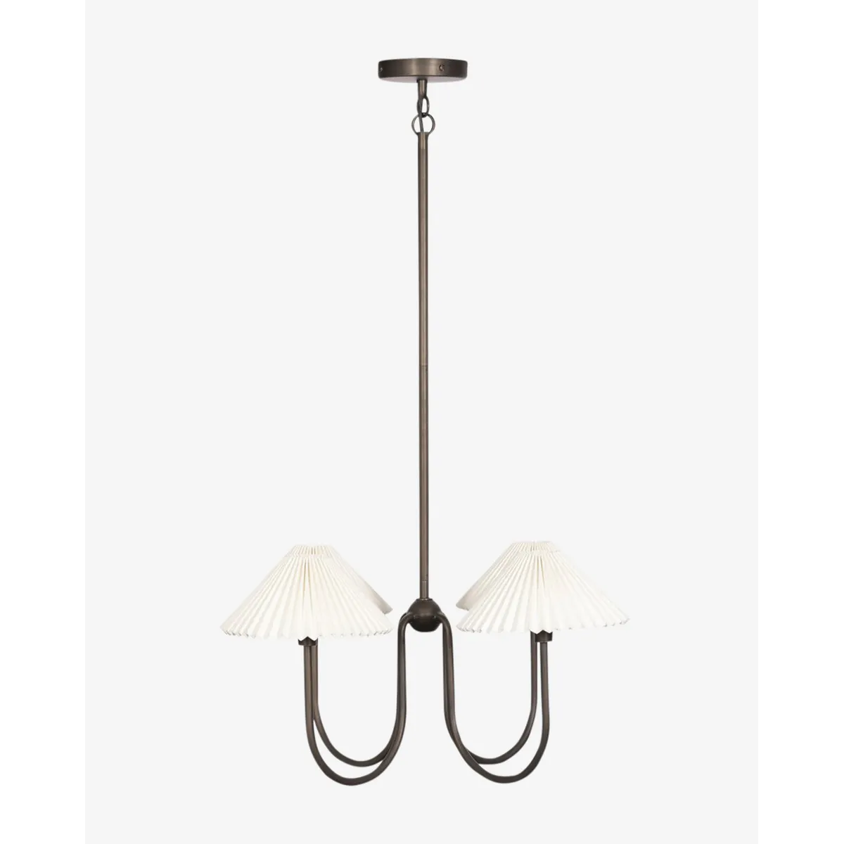 Ashby Chandelier English countryside multi-arm ceiling light with warm settled glow in relaxed heritage dining room interior