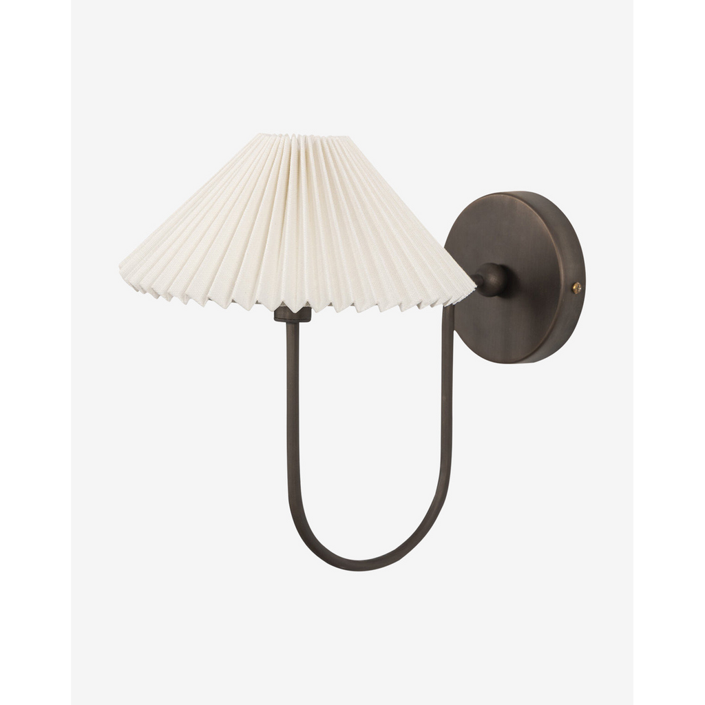 Ashby Single Sconce modern luxury wall light in premium finish by Josenart