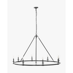 Aurelia Ring Chandelier modern LED ring ceiling light for dining room and foyer