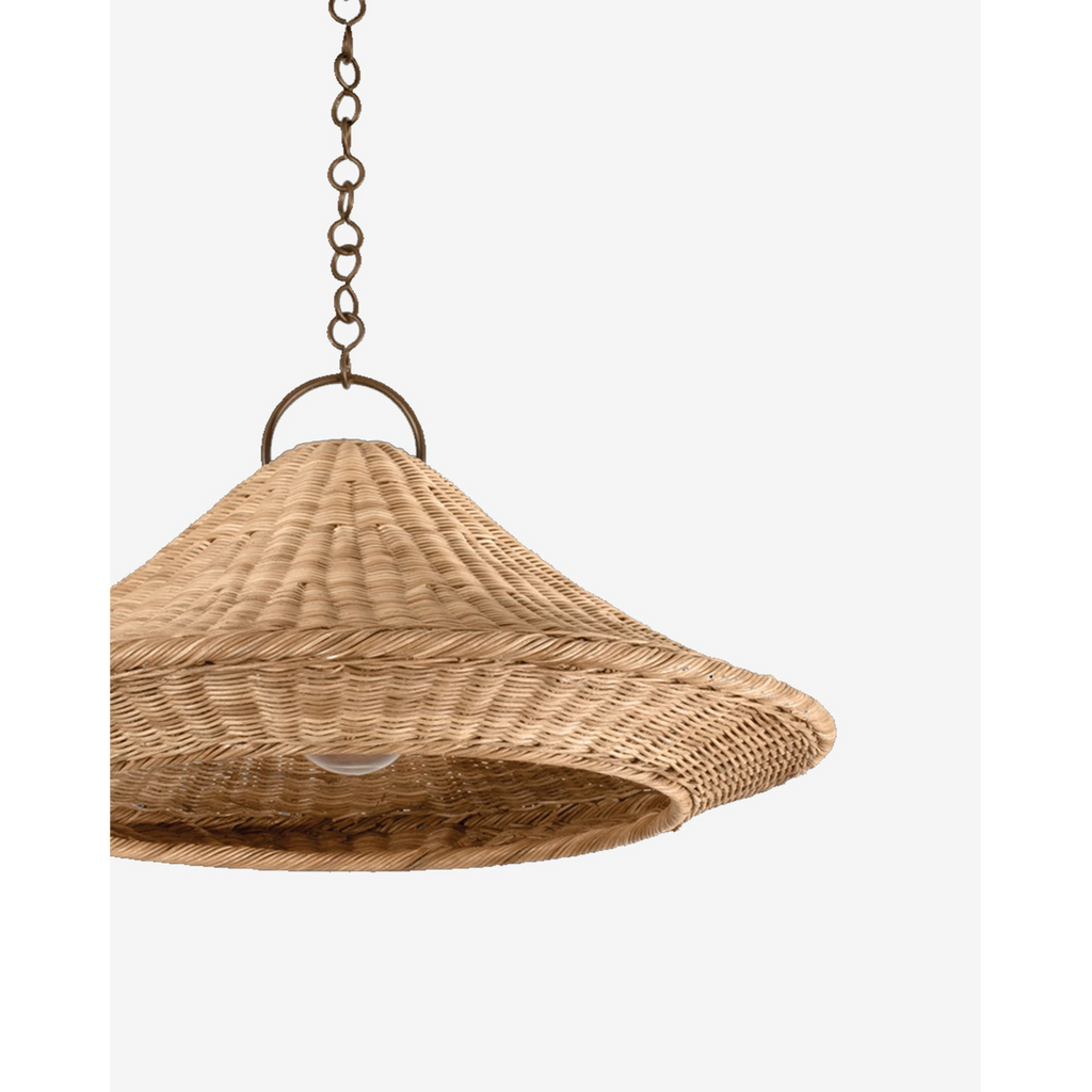 Baychester Pendant — Urban Industrial Hanging Light with Warm City Glow