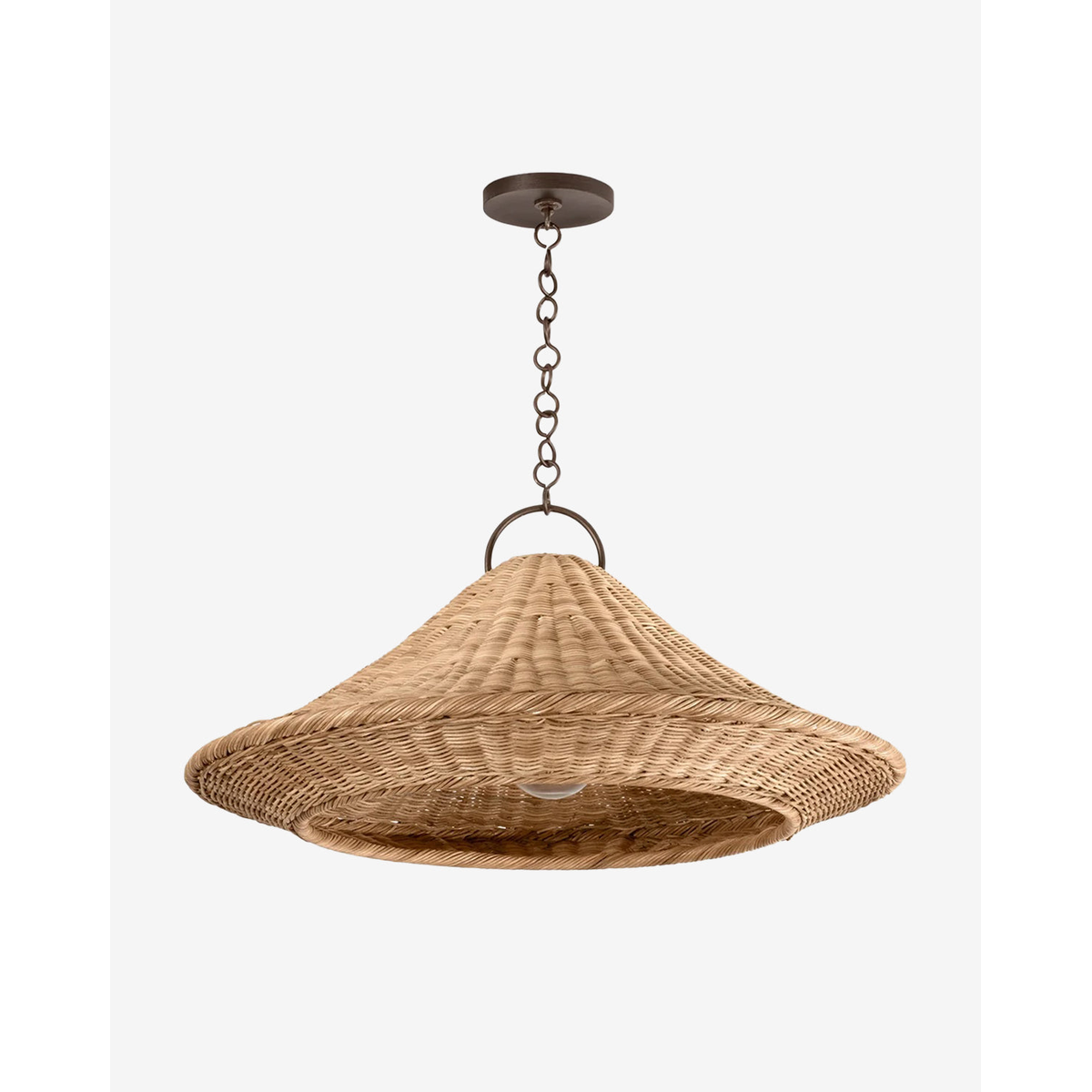 Baychester Pendant — Urban Industrial Hanging Light with Warm City Glow