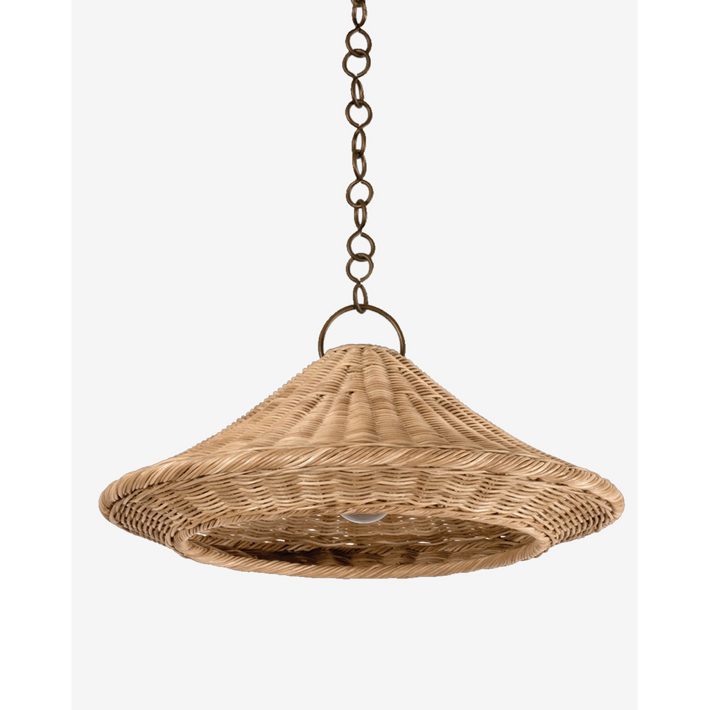 Baychester Pendant — Urban Industrial Hanging Light with Warm City Glow