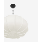 Bayu Pendant — Southeast Asian Artisan Hanging Light with Warm Airy Glow