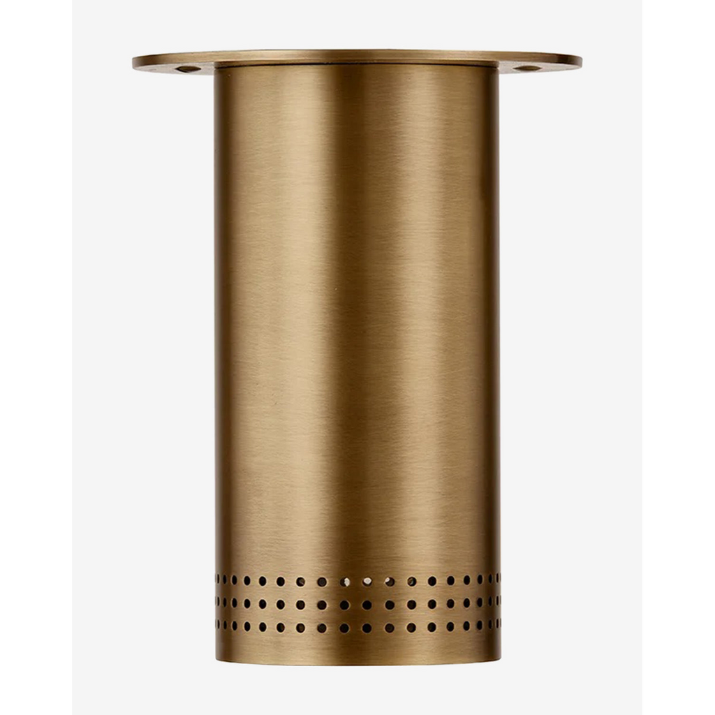 Troy Lighting Berg Flush Mount - Designer Perforated Steel Downlight