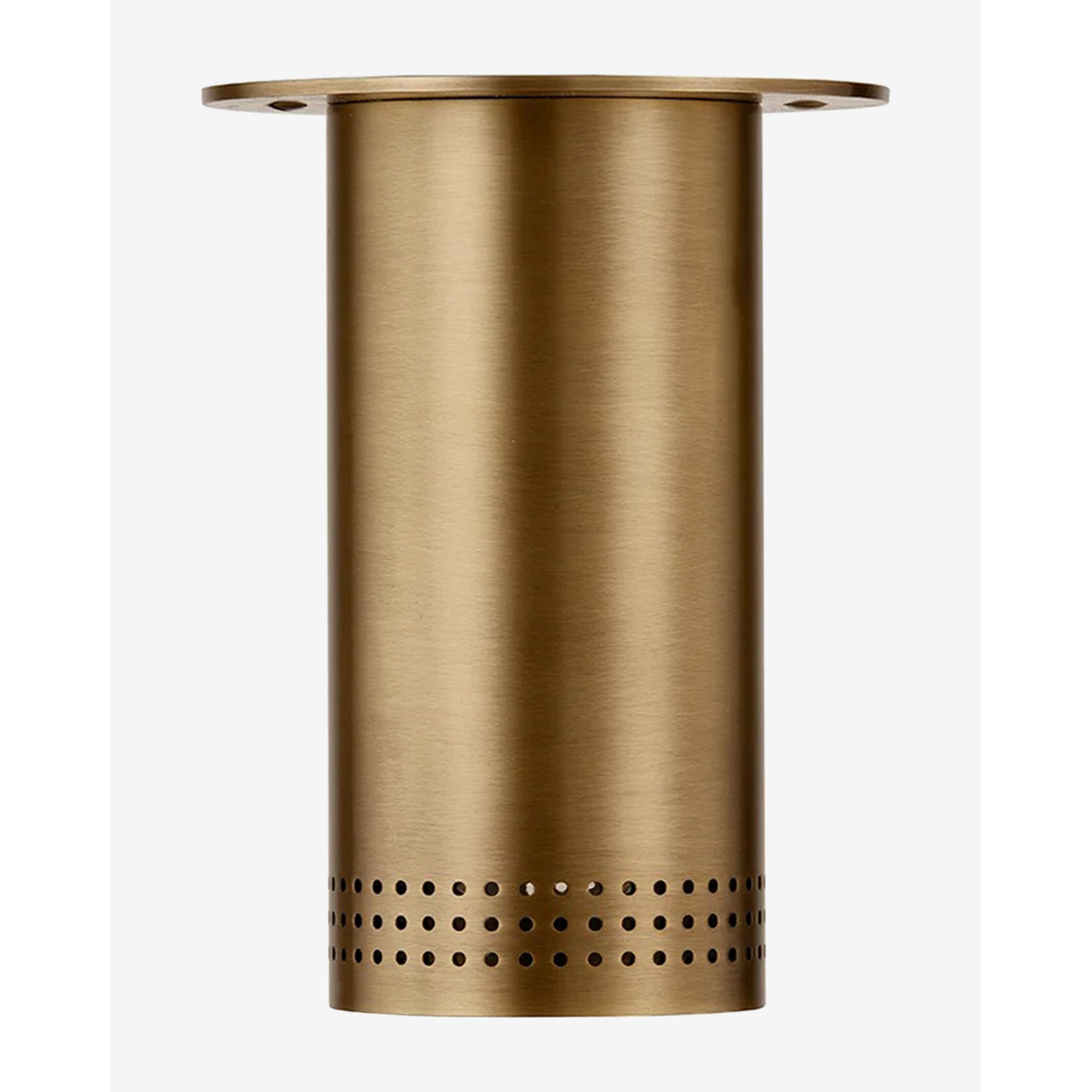 Troy Lighting Berg Flush Mount - Designer Perforated Steel Downlight