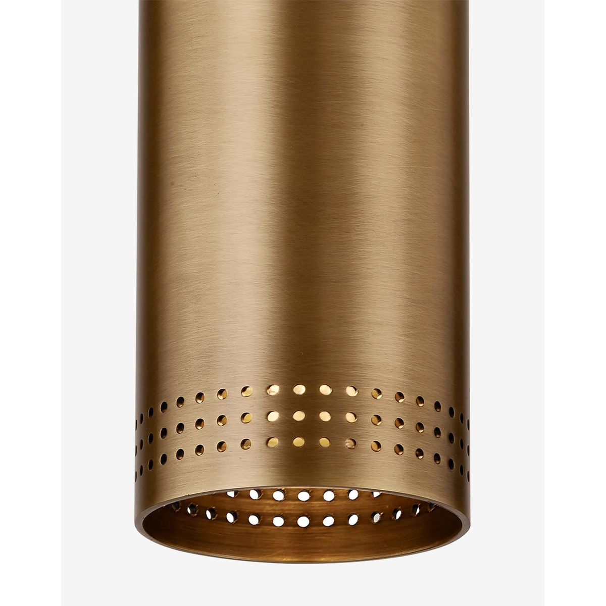 Troy Lighting Berg Flush Mount - Designer Perforated Steel Downlight