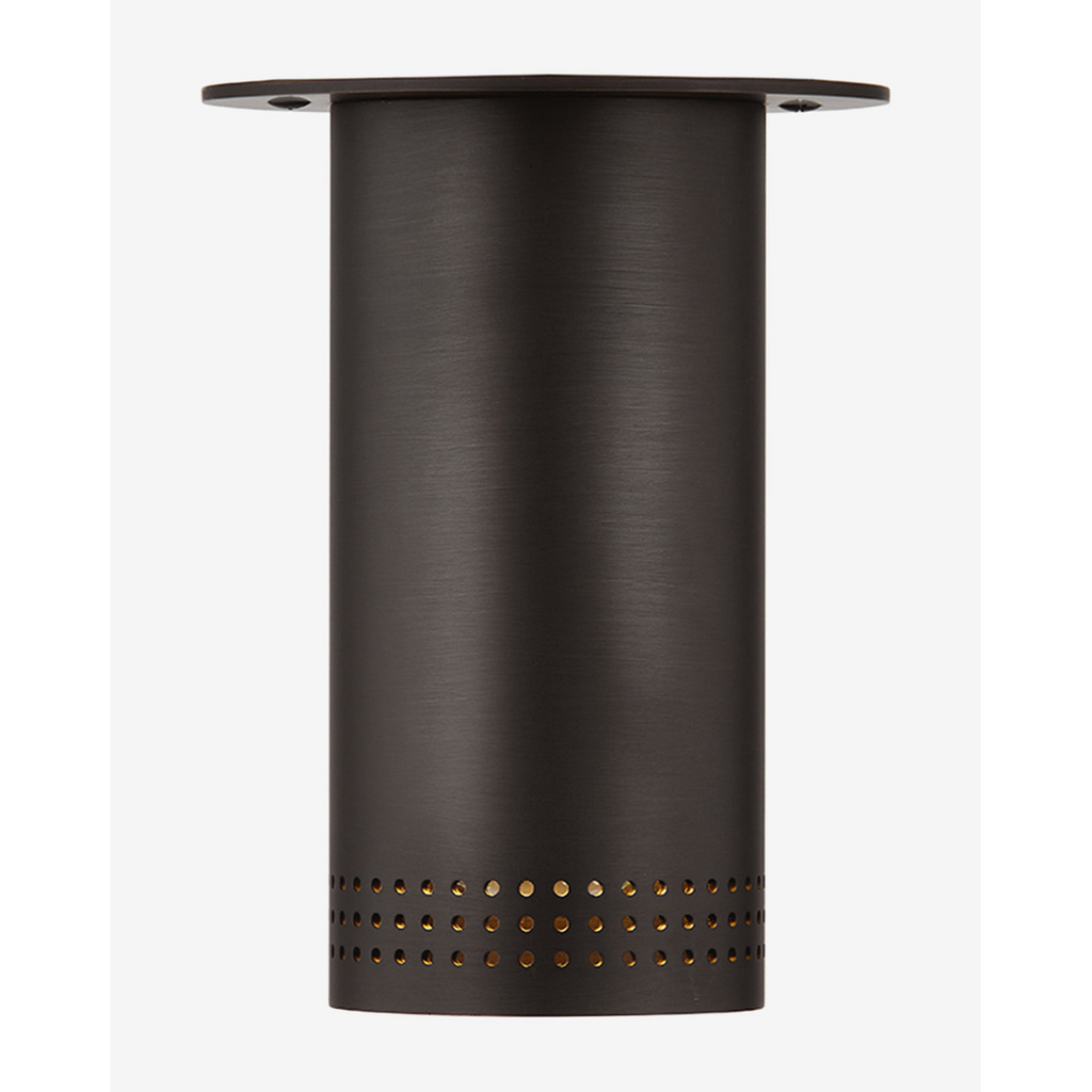 Troy Lighting Berg Flush Mount - Designer Perforated Steel Downlight