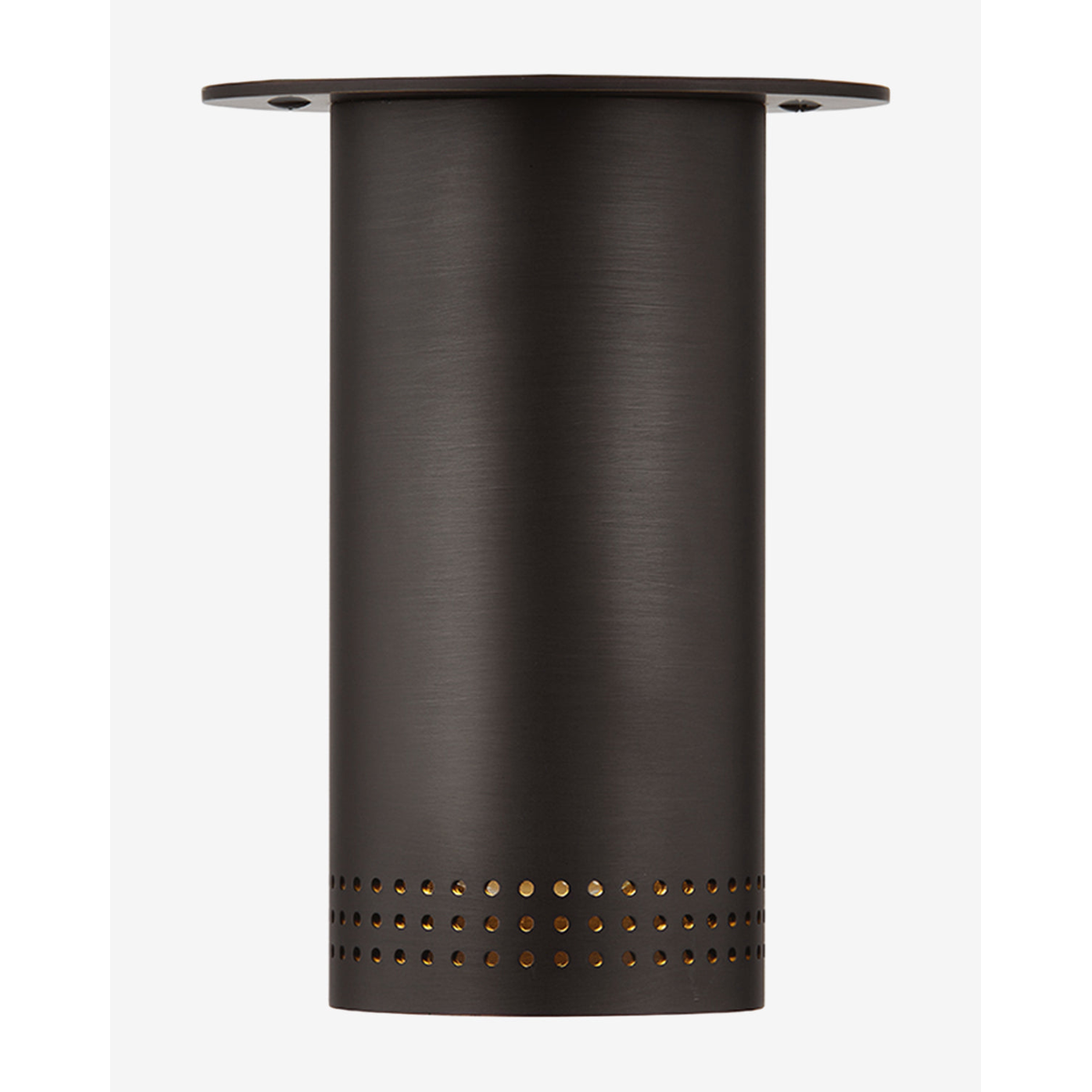 Troy Lighting Berg Flush Mount - Designer Perforated Steel Downlight