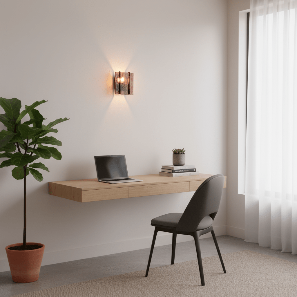 Marcell Refracted Glass Wall Sconce