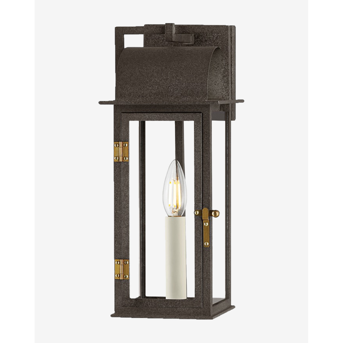 Bohen Exterior Wall Sconce modern outdoor wall light mounted on home facade casting warm directional glow