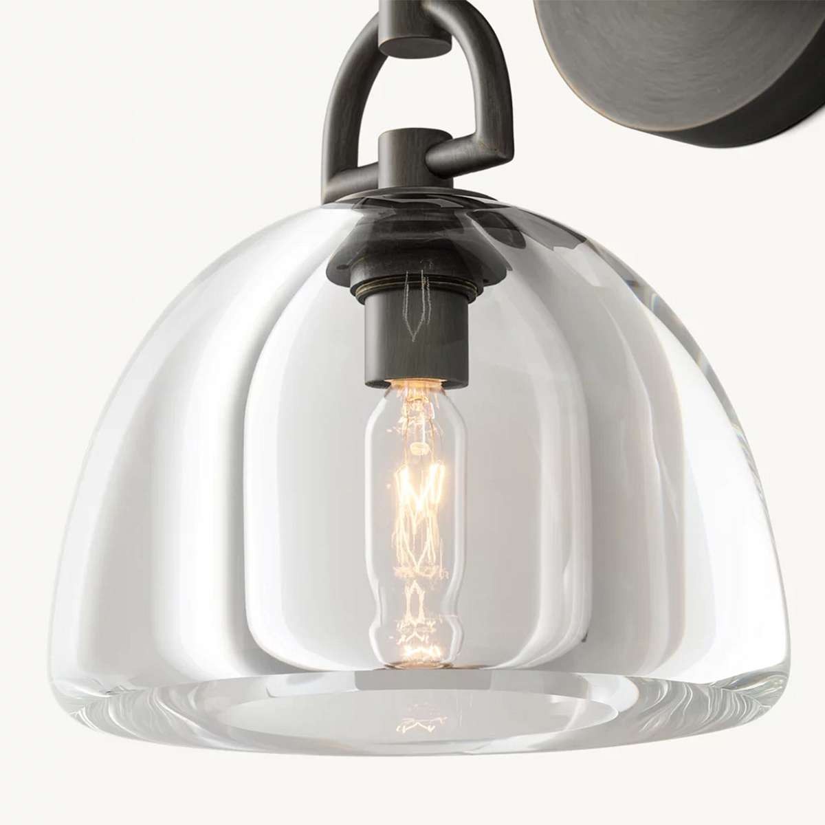 Botanist Dome Crystal Sconce