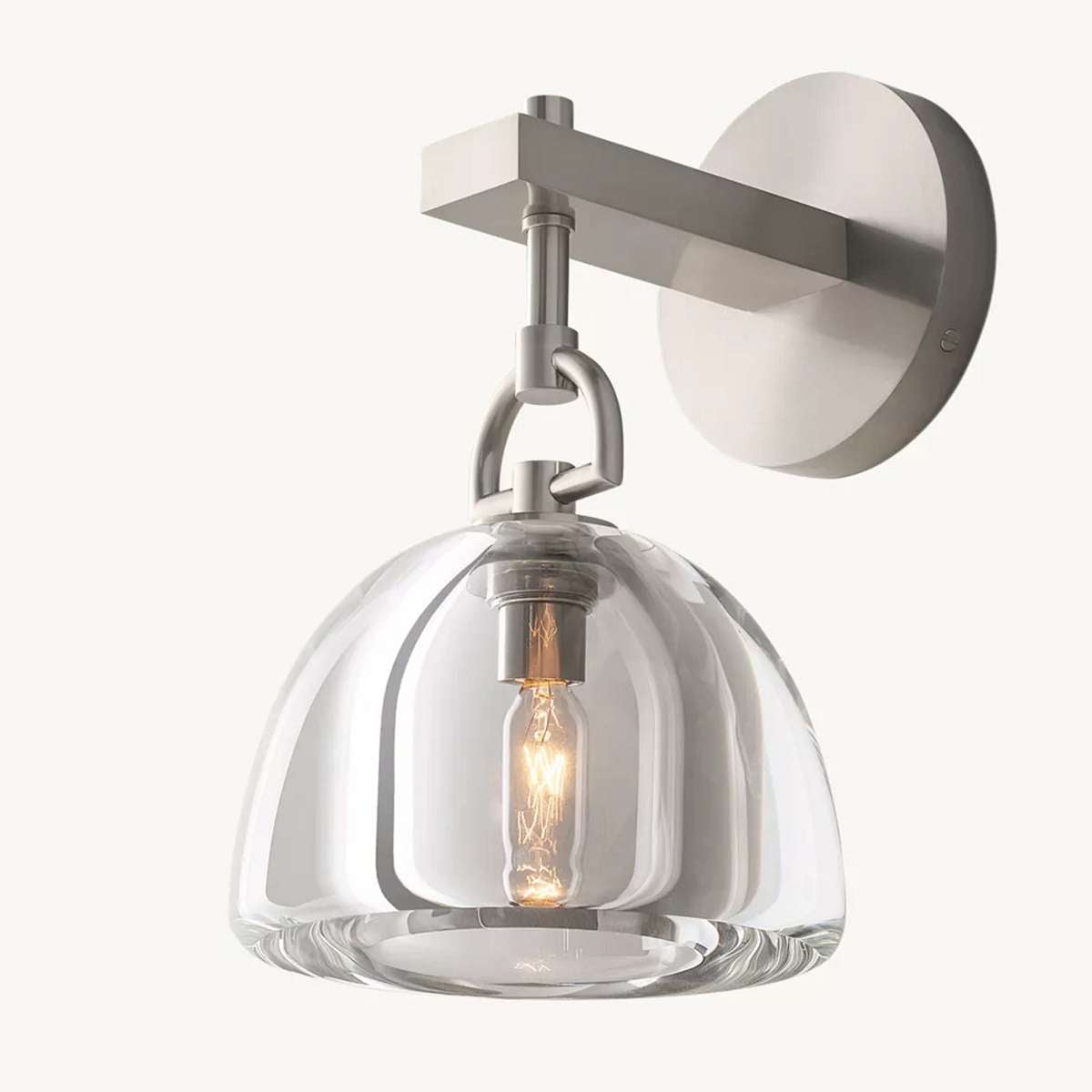 Botanist Dome Crystal Sconce