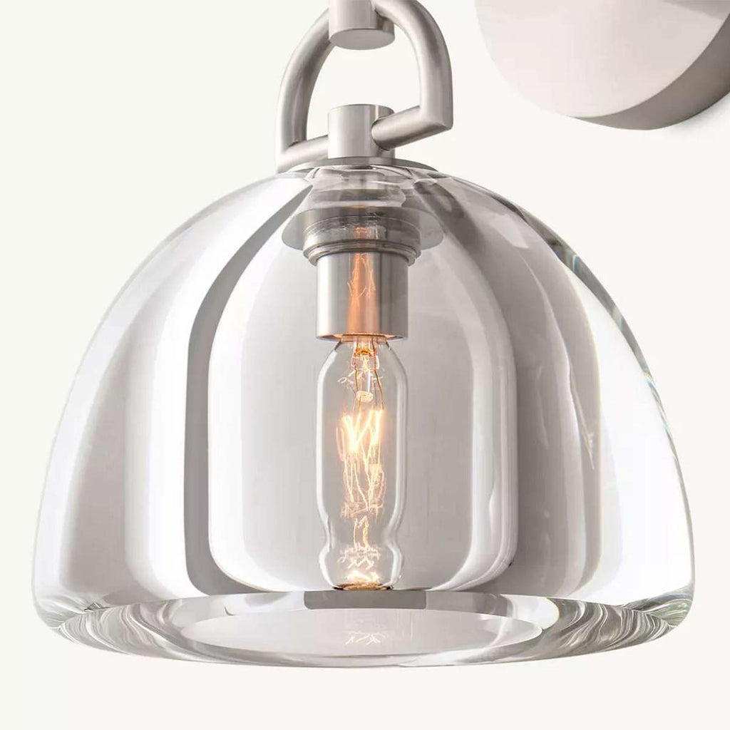 Botanist Dome Crystal Sconce