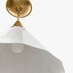 Brigadier Flush Mount — Bold Matte Ceiling Light with Warm Commanding Glow