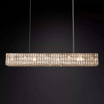 Bayview Crystal Linear Chandelier - View 5