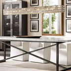 Bayview Crystal Linear Chandelier - View 2