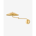 Brockville Sconce lantern-style wall light with aged bronze finish mounted in interior entryway