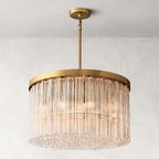 Cielo Round Chandelier 36″| Modern statement of lights - View 3
