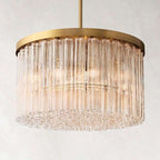 Cielo Round Chandelier 36″| Modern statement of lights - View 2