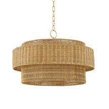 Danica Handwoven Wicker Pendant Light