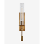 Elton Sconce — Mid-Century Brushed Brass Wall Light