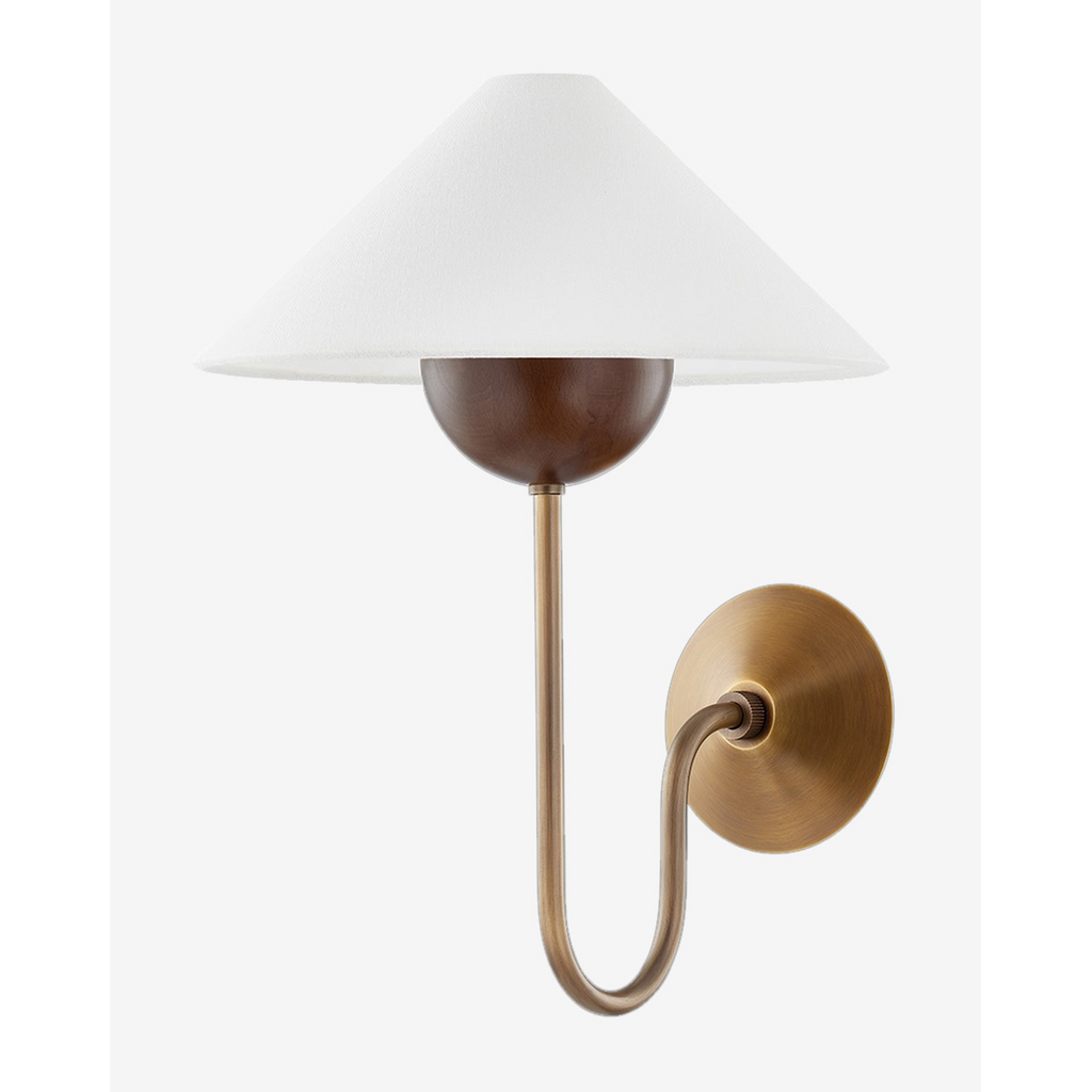 Evan Sconce modern luxury wall light in premium finish by Josenart