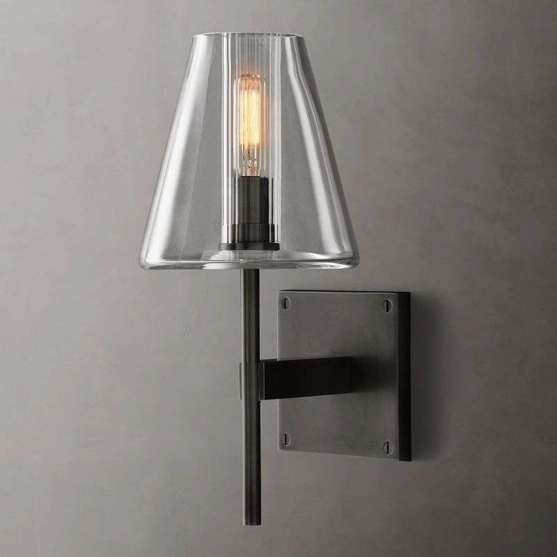 Fulham Glass Shade Sconce