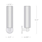 Duvernois Brass Sconce - Modern Brass Wall Light