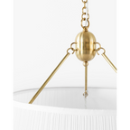 Georgiana Pendant — Grand Brass Hanging Light