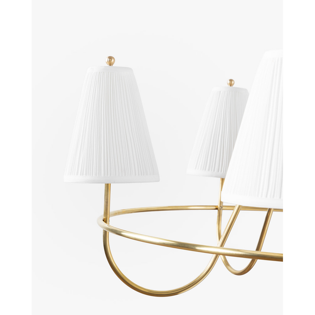 Georgiana Pleated Chandelier