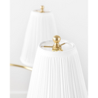 Georgiana Pleated Chandelier