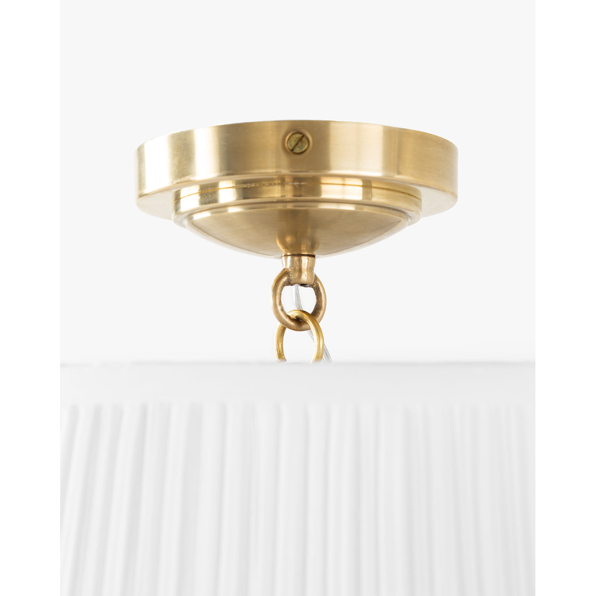 Georgiana Semi-Flush Mount — Regency-Inspired Ceiling Light with Warm Cascading Glow