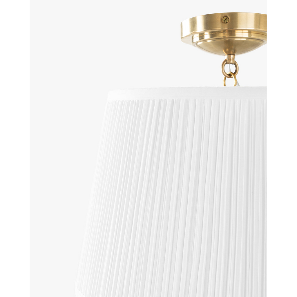 Georgiana Semi-Flush Mount — Regency-Inspired Ceiling Light with Warm Cascading Glow