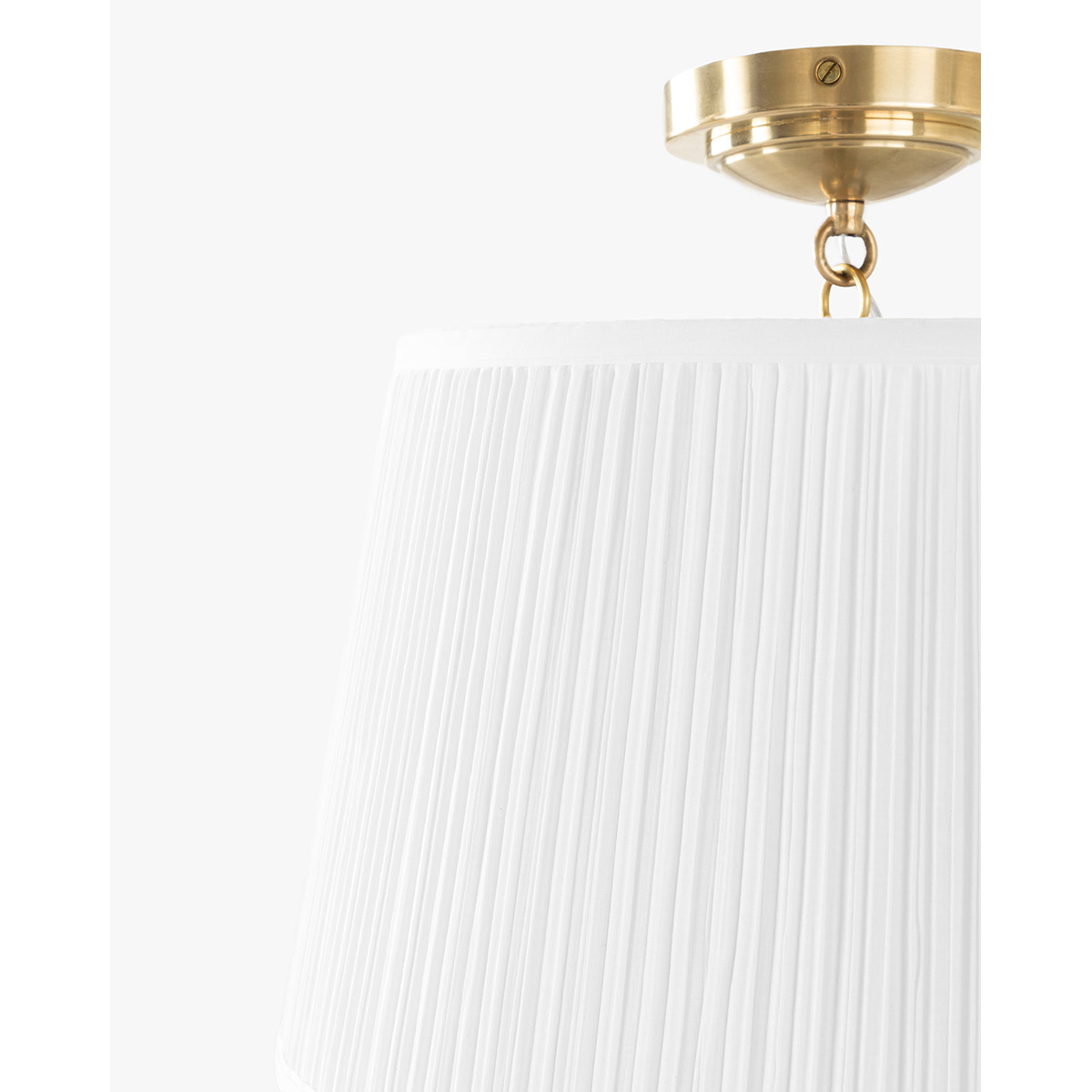 Georgiana Semi-Flush Mount — Regency-Inspired Ceiling Light with Warm Cascading Glow