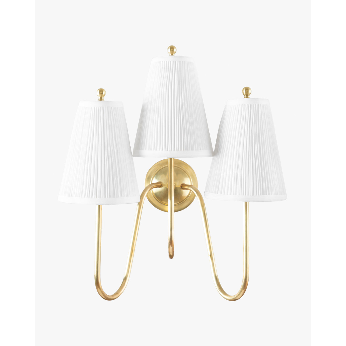 Georgiana Triple Sconce luxury triple wall light in premium finish by Josenart