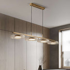 modern glass chandelier