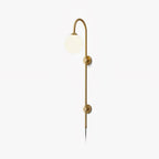 Aurelia Globe Plug In Wall Sconce